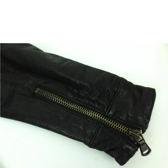 Black Leather Jacket - Picture 4 of 4